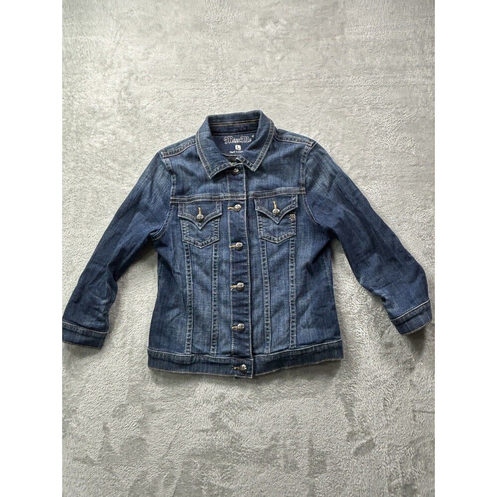 Miss Me Denim Trucker Jean Jacket Sz. Large